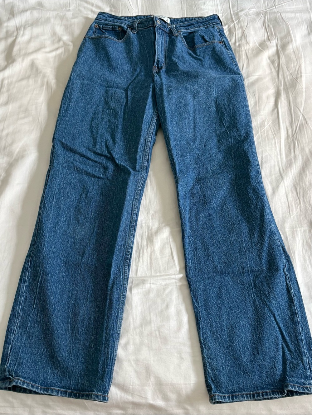 Abercrombie & Fitch The ‘90s Relaxed Jean High Rise Curve Love 31/12L